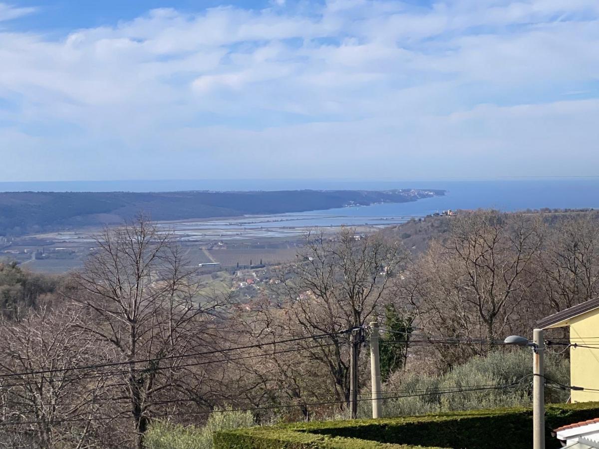 Sea View Istrian Countryside Apartment - Rota Dragonja Esterno foto